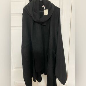Free People Ellie Wrap Scarf Duster NWT